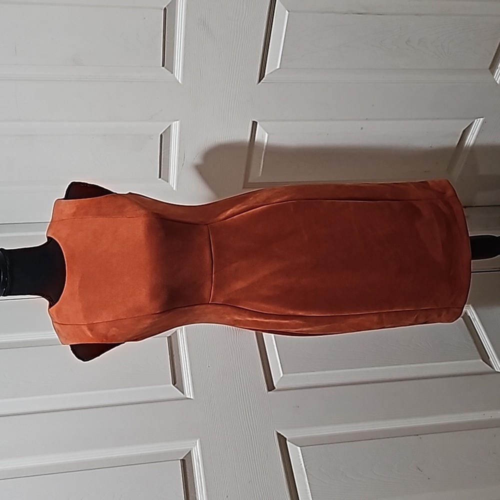 WORN ONCE 🎀 Calvin Klein Suede Dress